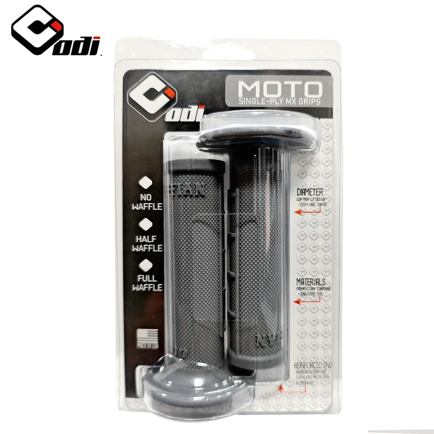 ODI Anti-Slip MTB Handlebar Grips – Bicycle Lock-On Grips for Mountain Bike Comfort & Control