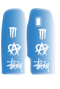 Yozma IN-10 fork gaurd decals