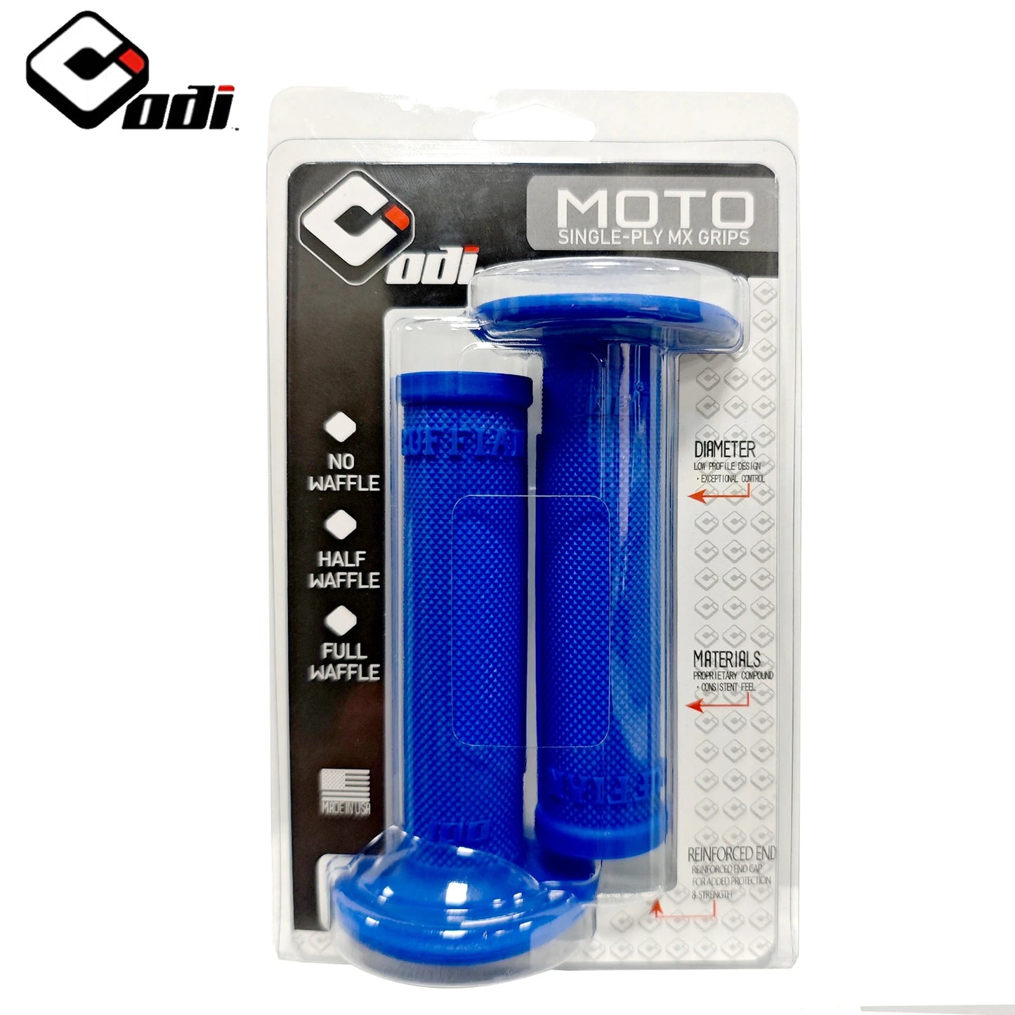 ODI Anti-Slip MTB Handlebar Grips – Bicycle Lock-On Grips for Mountain Bike Comfort & Control